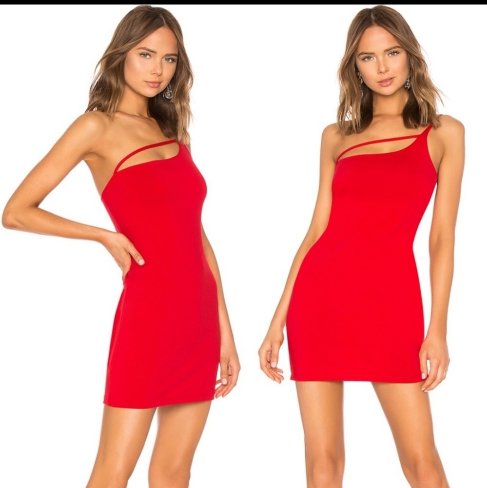 Susana Monaco Red Bodycon Dress